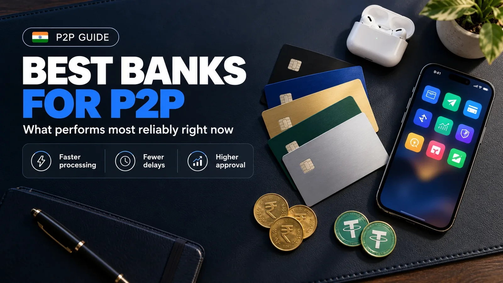 Best banks and UPI apps for P2P processing