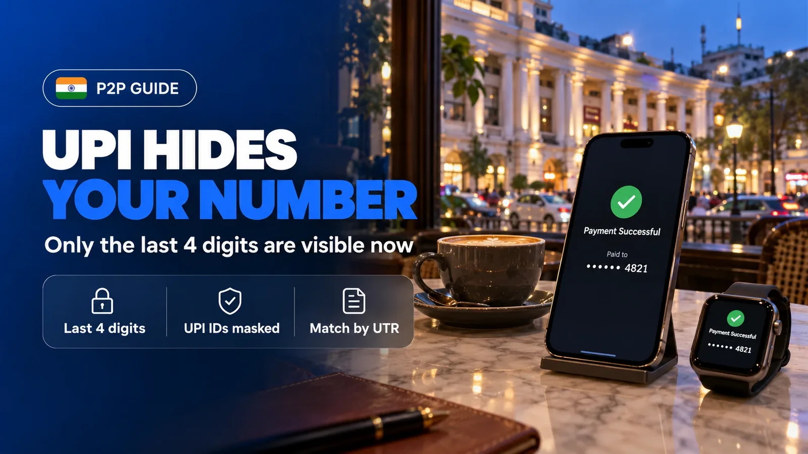 UPI now hides phone numbers: what changes for traders