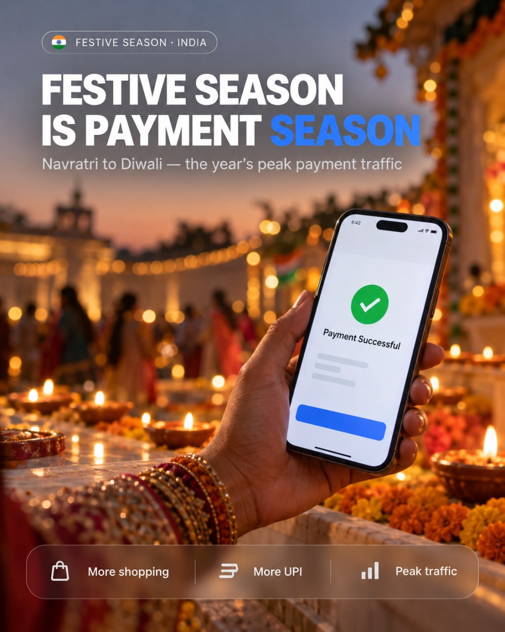 In India, the festive season starts on October 11 — this is the…